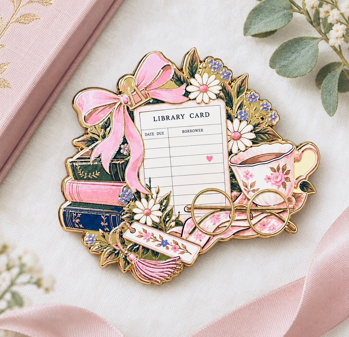 Wholesale Library Card Bookish Magnetic Grip | Kindle & E-Reader Accessory Wholesale