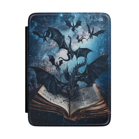 Fantasy Kindle Case — Magical Book with Bats E-Reader Cover