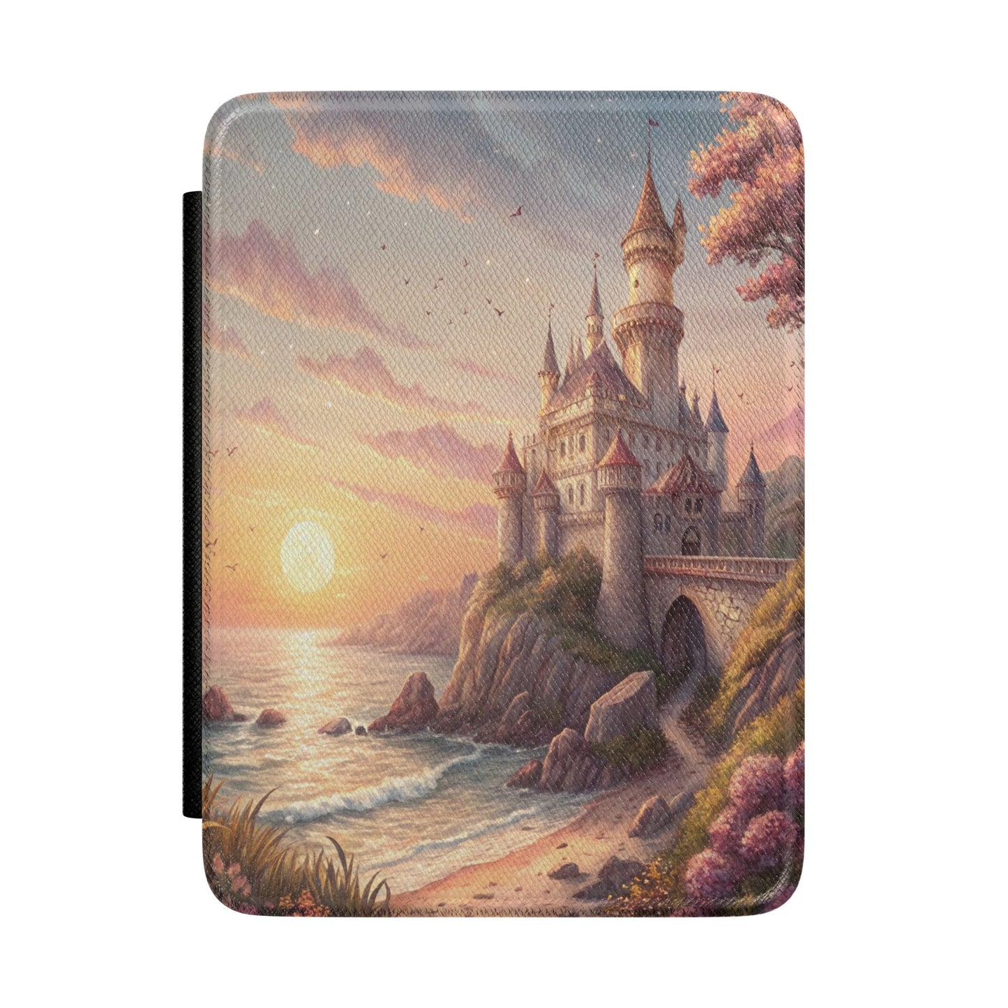 Kindle Case — Fairytale Castle Sunset E-Reader Cover