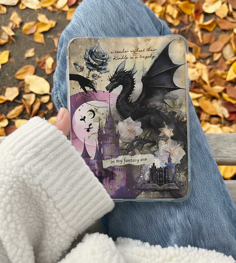 Romantasy Kindle Insert | Fantasy Romance Bookish Kindle Case Insert